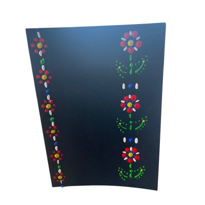 Bedrukte kaart A5 dubbelgevouwen nr. 1 + envelop