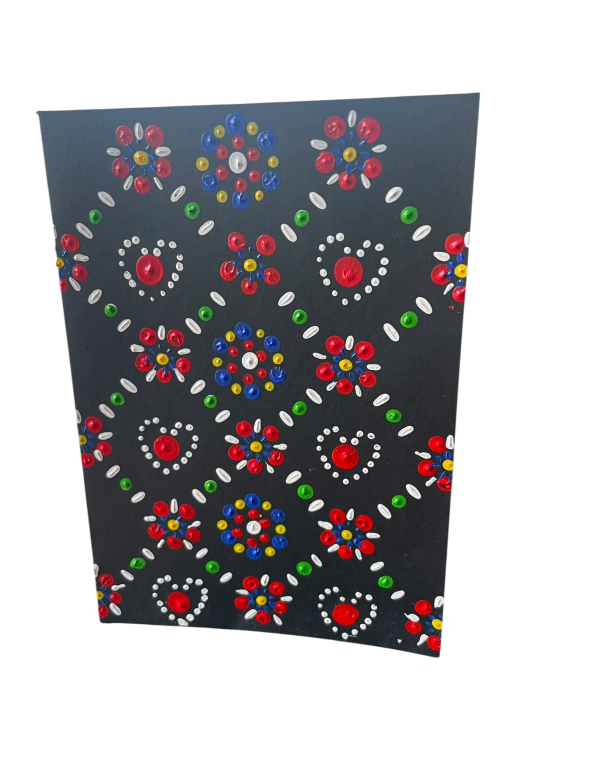 Bedrukte kaart A5 dubbelgevouwen nr. 4 + envelop