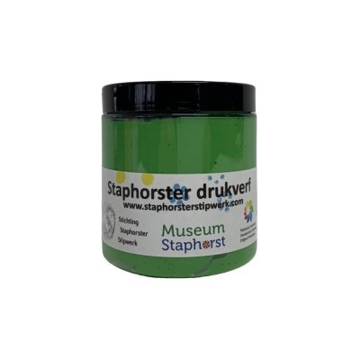 Drukverf groen 250 gram