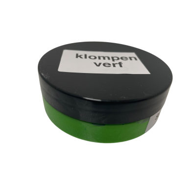 Klompenverf groen 50 gram