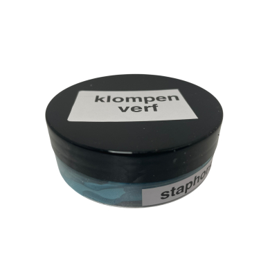 Klompenverf lichtblauw 50 gram