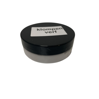 Klompenverf wit 50 gram